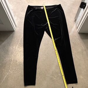 J. Jill black  Velvet pants